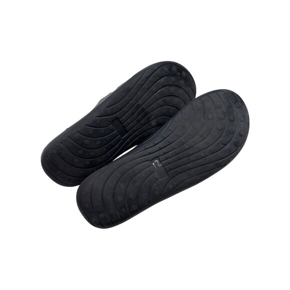 Fila Size 10 Casual Flip Flops Rubber Slides Sandals Textured Sole Navy Blue - Picture 7 of 9